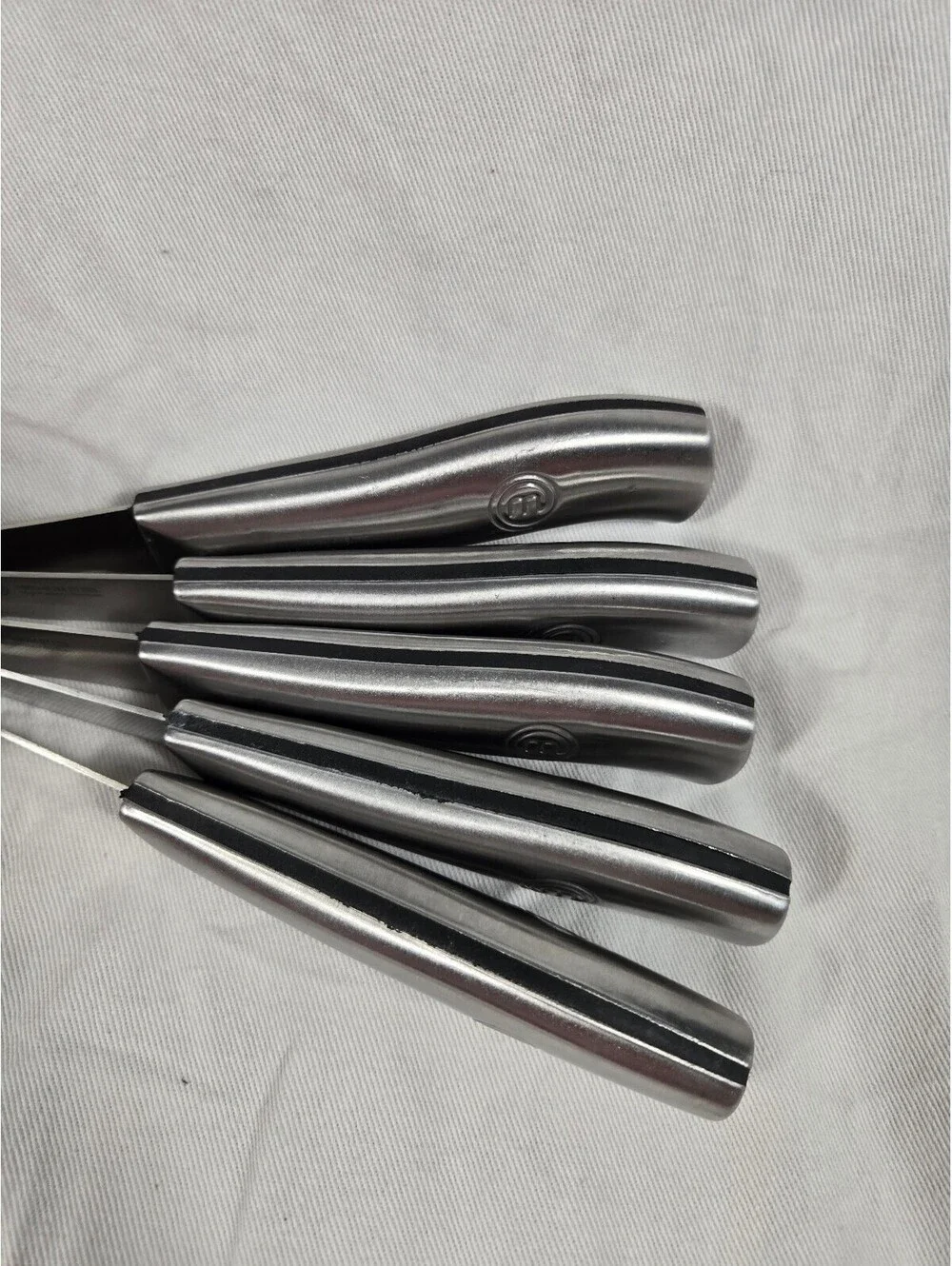 MasterChef Steak Knives Set of 5 All Stainless Steel 4.5